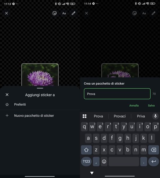 Creare sticker per WhatsApp Android