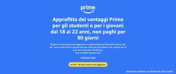 Amazon Prime Student