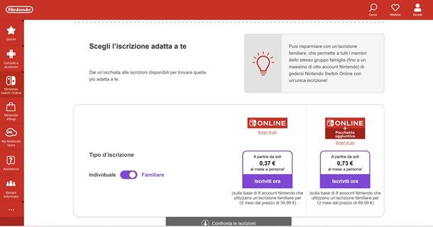 Come scaricare giochi gratis Nintendo Switch
