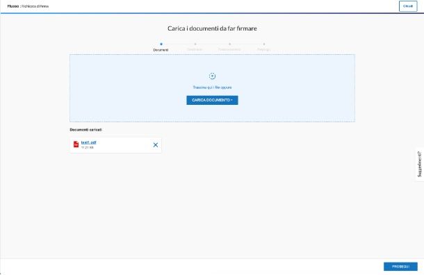 Come inviare richiesta di firma documento con Aruba