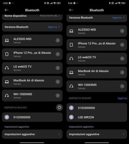 Verificare funzionamento Bluetooth LG Magic Remote