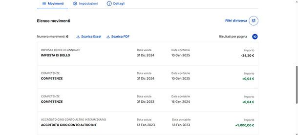 Come scaricare estratto conto dal sito Poste Italiane_2
