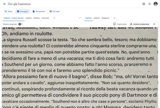 Google Traduttore Web