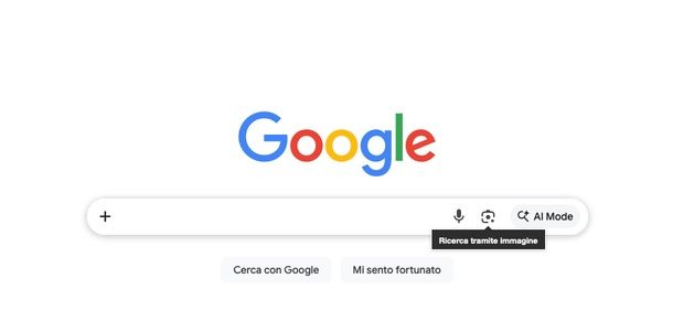 Ricerca immagine Google Web