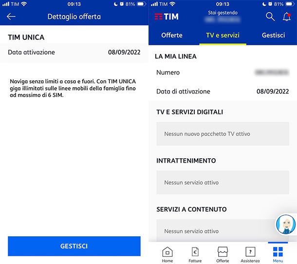 Come vedere abbonamenti attivi TIM fisso