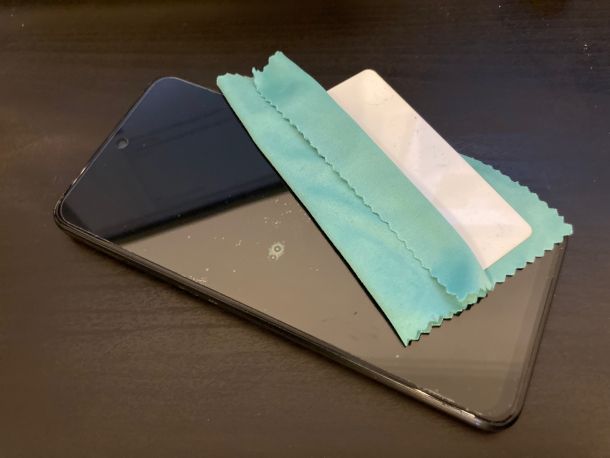 kit per togliere bolle dal vetro temperato