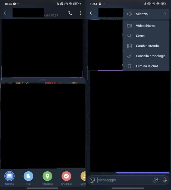 Chattare su Telegram