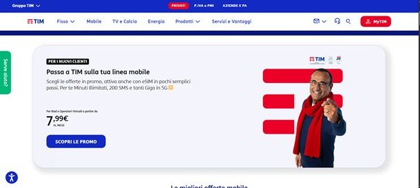 offerte tim mobile