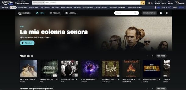 Amazon Music Prime
