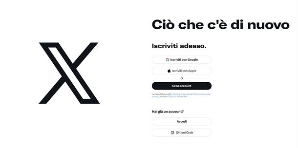 Che cos'è un account