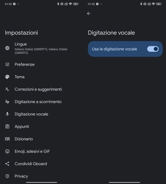 Attivare microfono per dettare su WhatsApp Android