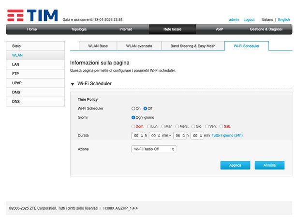 Configurare le reti Wi-Fi2