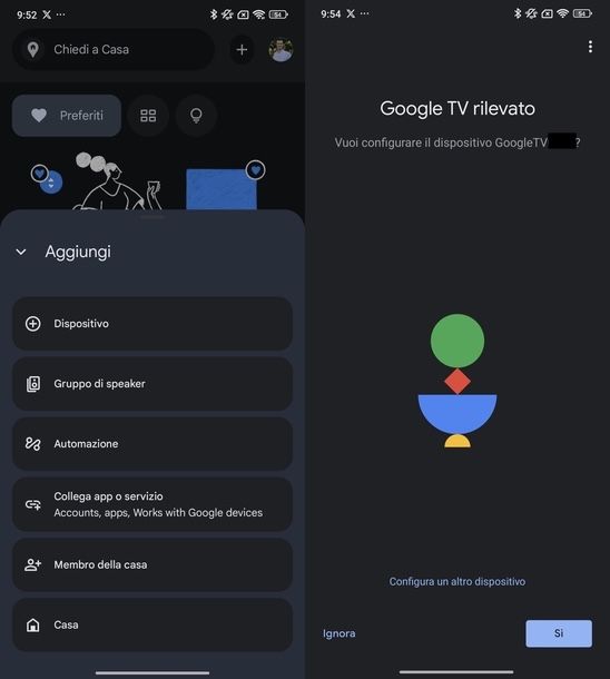 Configurazione iniziale Smart TV Sony