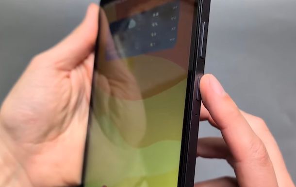 Spegnere il tablet Samsung