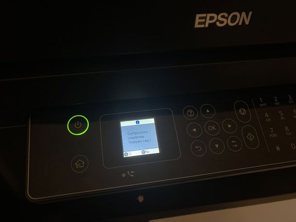 Come cambiare rete WiFi alla stampante Epson-2
