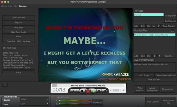 Kanto Karaoke macOS