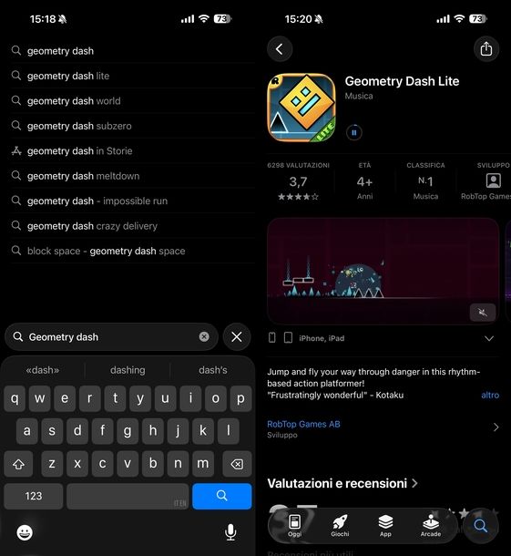 Installare Geometry Dash iOS