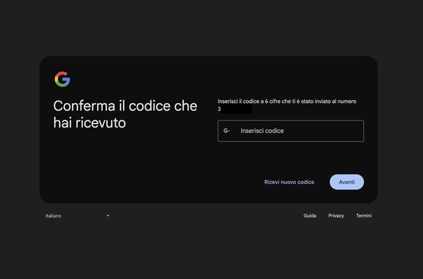 Creare email Gmail PC