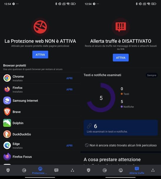 Disattivare Bitdefender Android