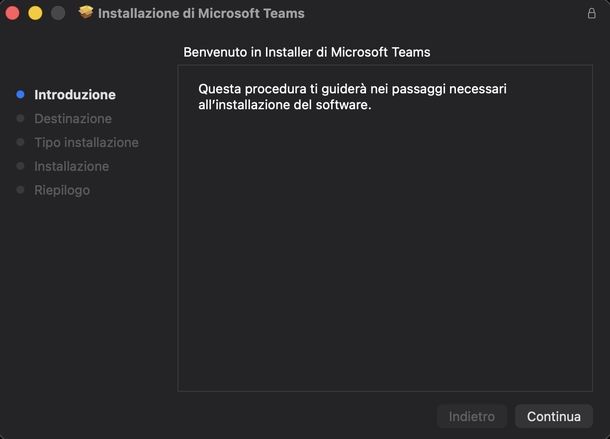 Scaricare Microsoft Teams Mac