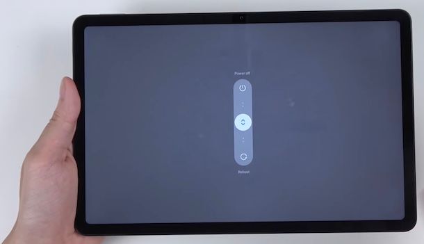 Spegnere il tablet Xiaomi