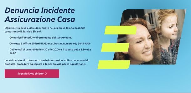 Sito Web Allianz Direct