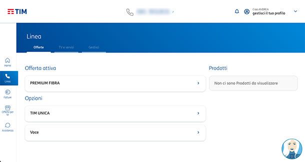 Come vedere abbonamenti attivi TIM fisso