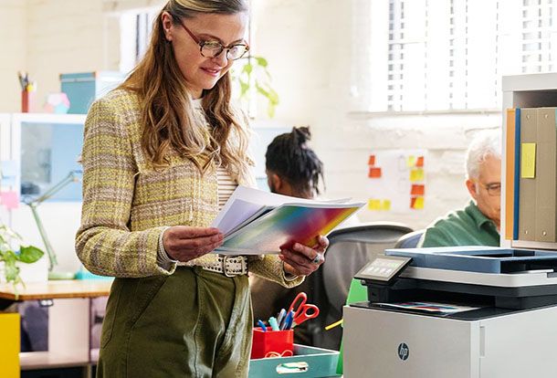 HP stampante in ufficio