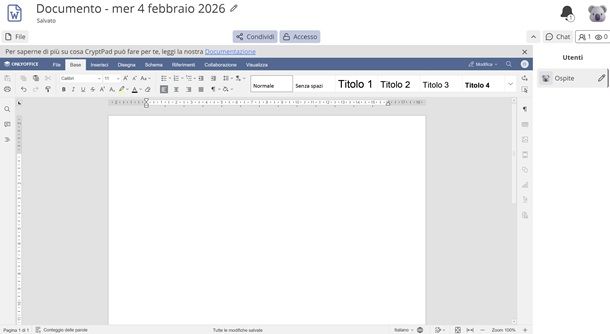 Programmi per scrivere gratis