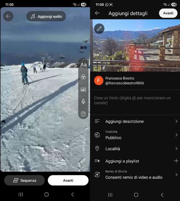 Come fare video su YouTube