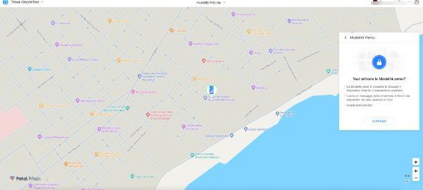 Come rintracciare un telefono spento Huawei