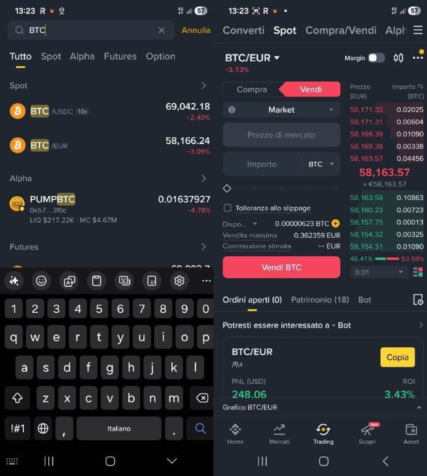 Come convertire crypto in euro