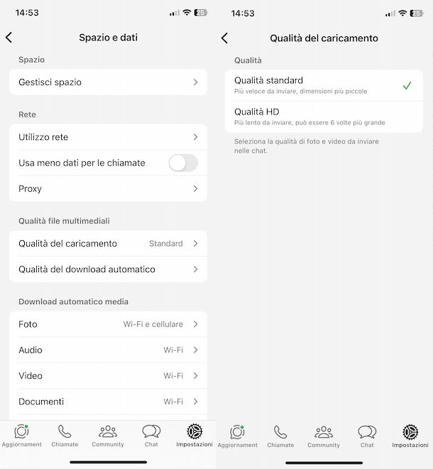 Inviare foto con WhatsApp senza perdere qualit&agrave;