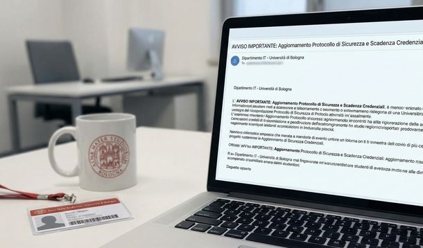 Cambiare password email istituzionale