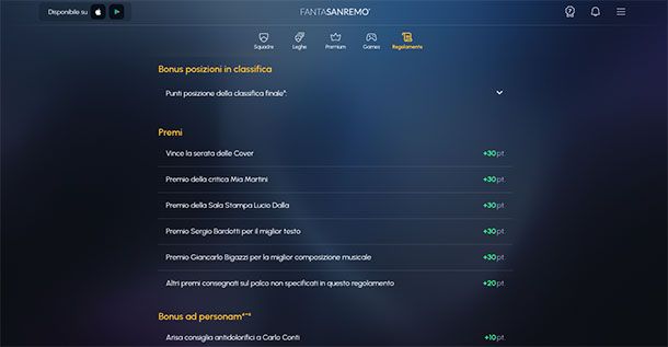 Informazioni preliminari