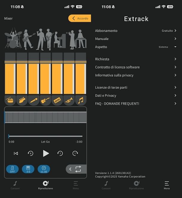 Extrack Yamaha iOS