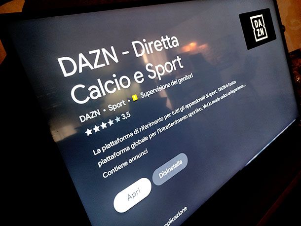 App DAZN TV