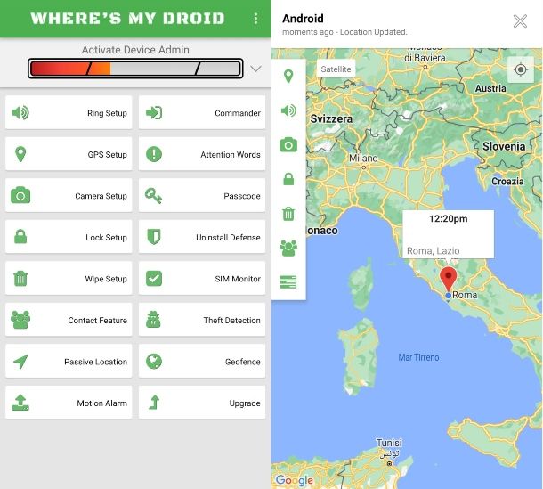 Altre soluzioni per localizzare un cellulare Android senza essere scoperti