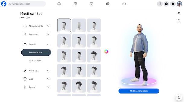 Cambiare avatar Facebook da computer