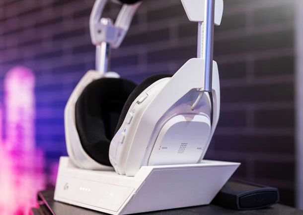 Cuffie wireless in ricarica