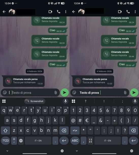 Evidenziare testo WhatsApp