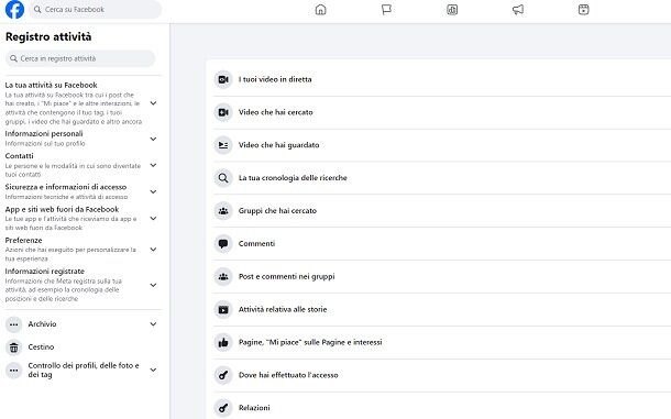 Controllare le attivit&agrave;