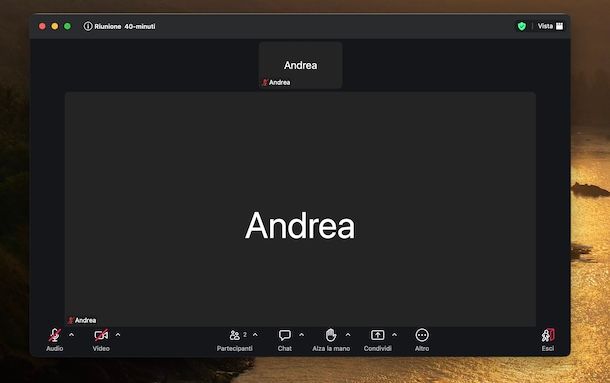 Come alzare la mano su Zoom da Mac