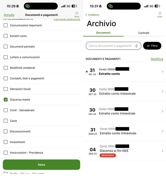 Scaricare giacenza media app Intesa Sanpaolo iOS