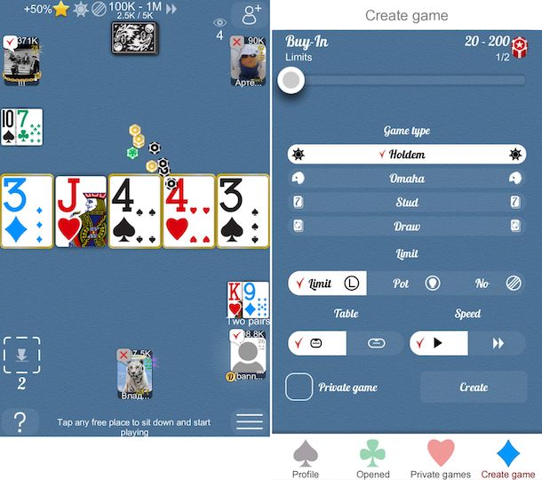 poker app