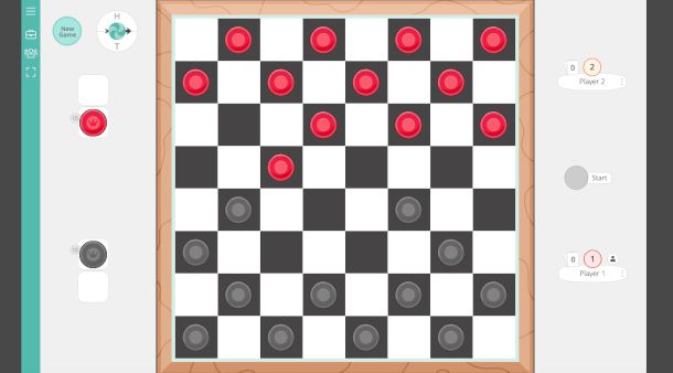 gioco dama su sito PlayingCards