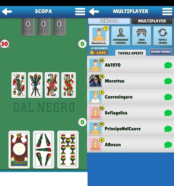 scopa app