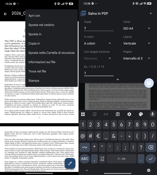 Eliminare pagina da PDF gratis Android