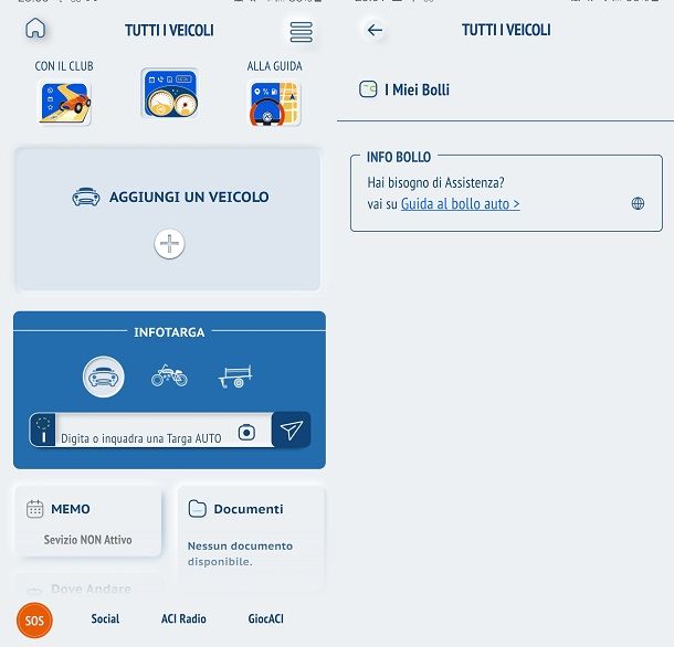 Risalire al proprietario con la funzione Info targa