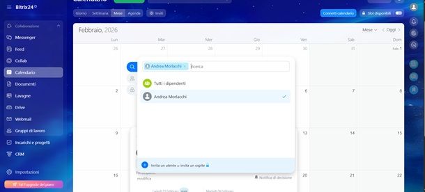 turni di lavoro bitrix24